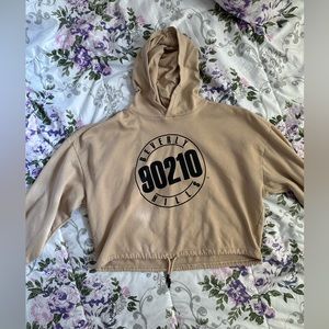 Divided Beverly Hills 90210 cropped hoodie
